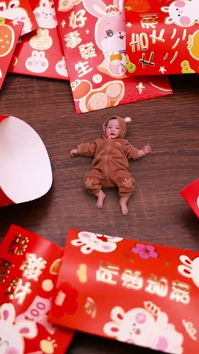 It's time to give the child a red envelope🤯3D Special Effects | 3D Animation #shorts #vfxhd