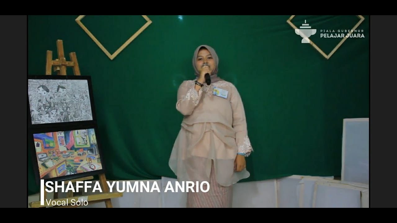 PIALA GUBERNUR PELAJAR JUARA 2022 - MENYANYI SOLO - SHAFAA YUMNA ANRIO - SMAN 22 BANDUNG