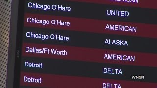 Winter weather in Midwest slows some RDU travelers