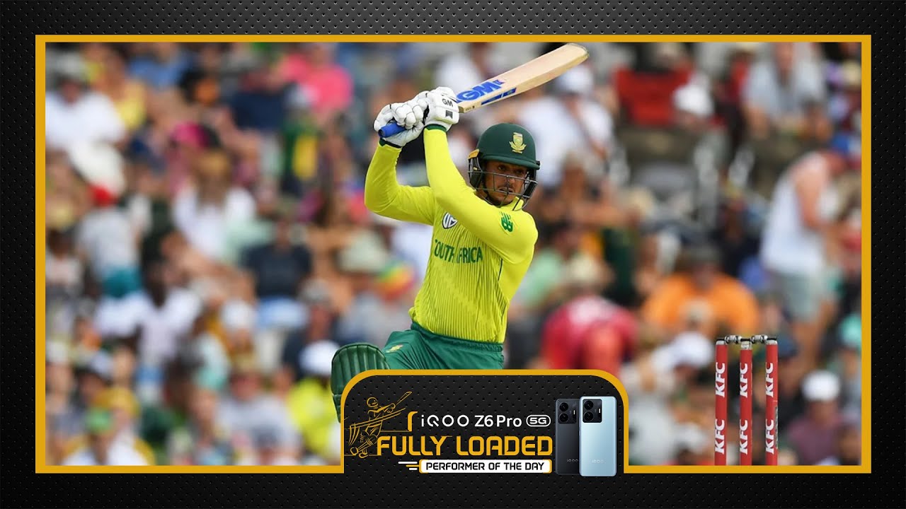Fully-loaded performer: Quinton de Kock 140* runs off 70 balls, SR – 200