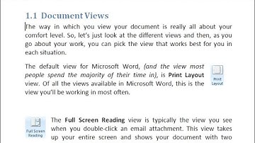 Word 2007 - Using the View Tab