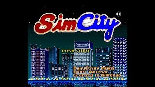 [BGM] [SFC] シムシティー [SimCity]