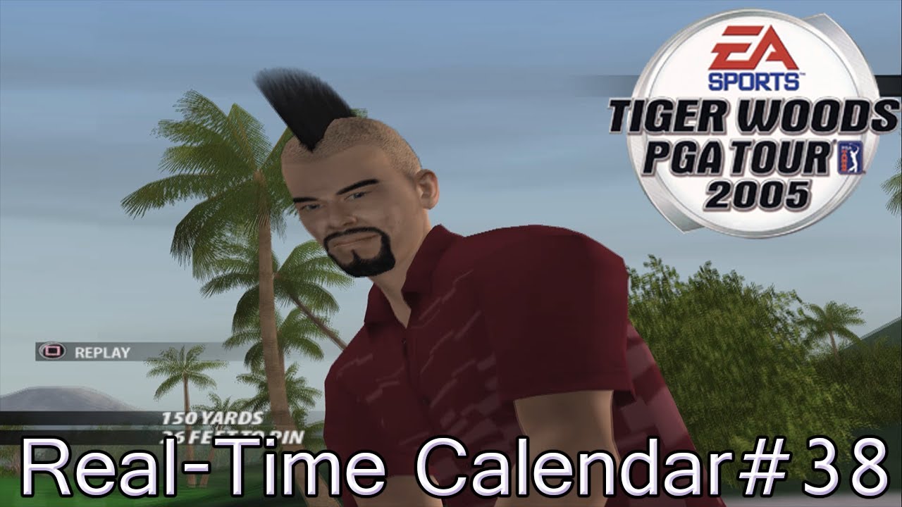 Tiger Woods PGA Tour 2005 Real-Time Calendar #38 – Earth Day