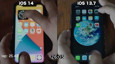 iOS 14 vs iOS 13.7 on iPhone 11 | Speed test | iSuperTech