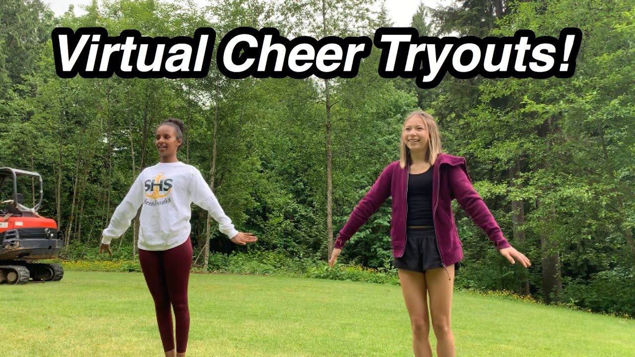 virtual cheer tryouts! YouTube