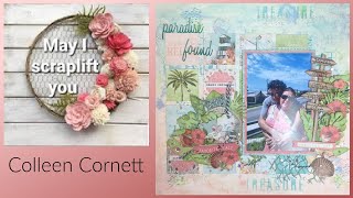 May I Scraplift You?/Simple Stories/Scrapbook Process/Paradise Found