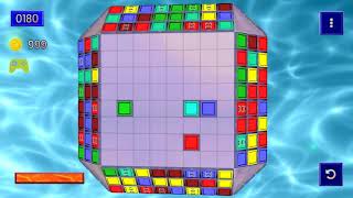 BrickShooter Cube Block Slide game screenshot 1