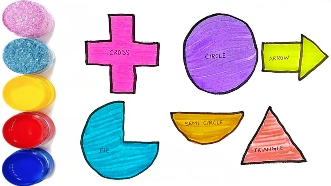 Learn SHAPES NAME & COLOURS NAME 