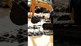 “EXCAVATOR PLAYING IN THE MUD” #excavator #excavatorforkids #excavators
