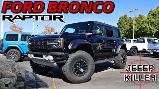 All New Ford Bronco Raptor: This 6 Figure Bronco Trumps The Wrangler 392 Even Without The Big V8!