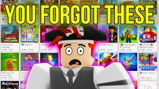 20 Nostalgic ROBLOX Games YOU Can Play AGAIN!