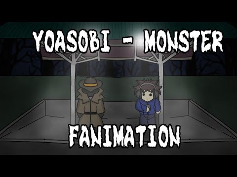 Yoasobi - Monster Fanimation with only Kinemaster and Autodesk: Sketchbook