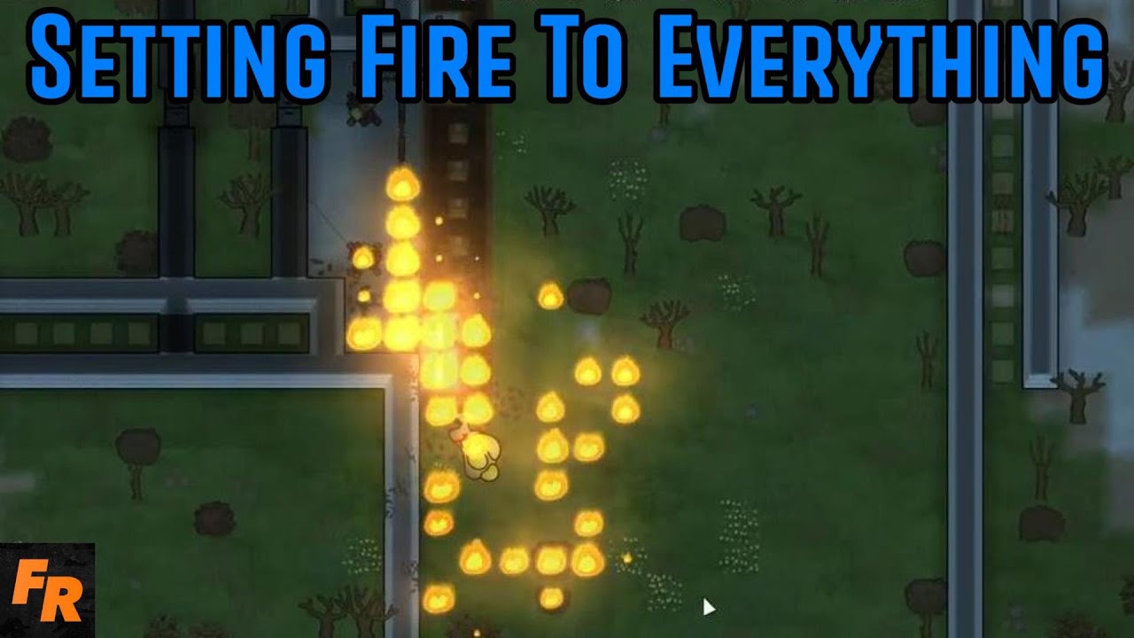 Setting Fire To Everything... RimWorld Adventures Live! YouTube