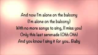 Miniatura de vídeo de "Joey Moe - My Last Serenade Lyrics"