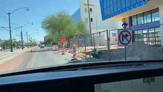 Urban Exploring in Phoenix, AZ Part 2- Driving Down Main Street! Buckhorn Baths!