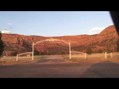 Driving tour of Colorado City & Centennial Park, Arizona.