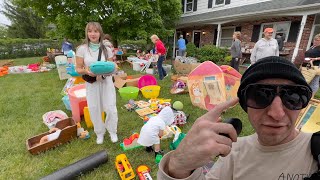 Our Family Adventure To The City Wide Yard Sale!