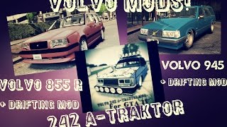 Gta IV: Volvo 855, 945 DRIFTING + A-Traktor MOD! (Download Links)