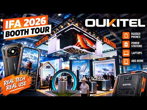 Oukitel at IFA 2026 – Rugged Phones, Tablets & Crazy New Tech