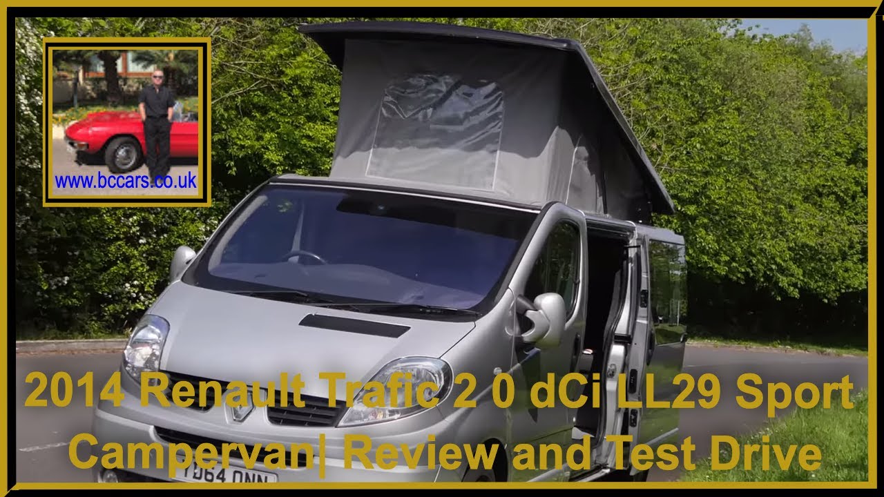 14 Renault Trafic 2 0 Dci Ll29 Sport Review And Test Drive Youtube