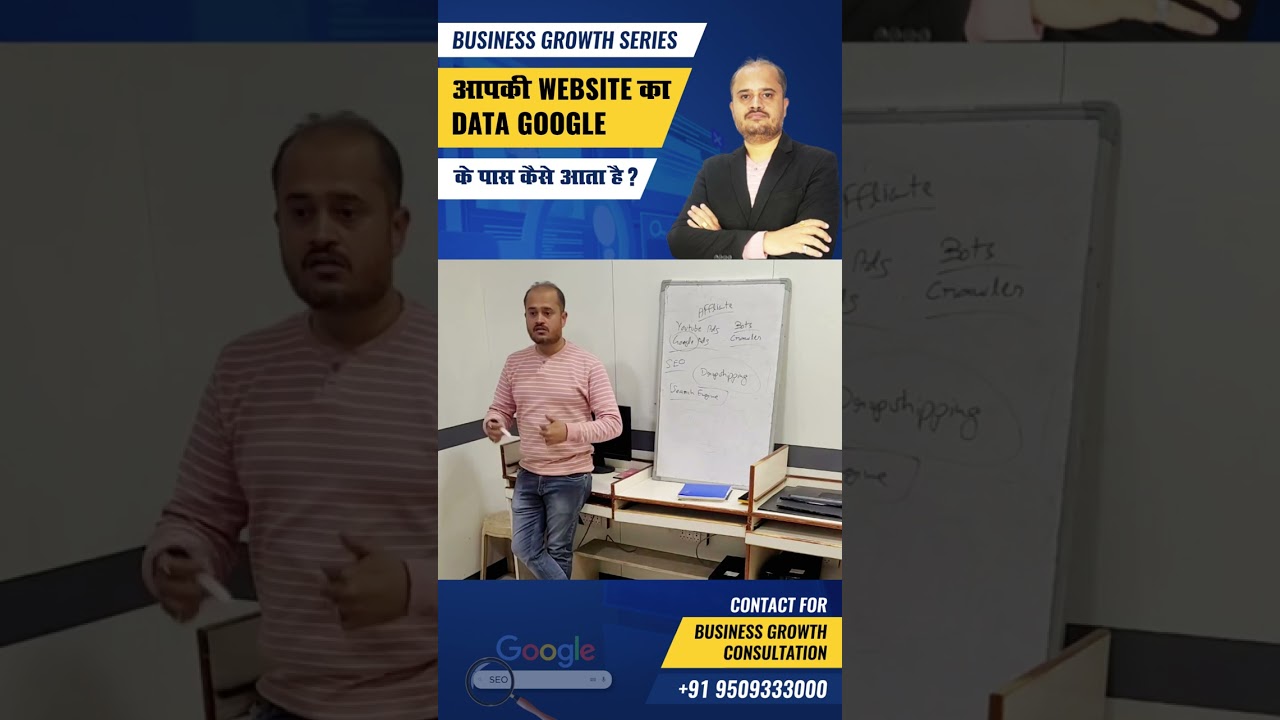 How Google Gathers Websites Data | Business Growth Series | Harish Kirnani Explains