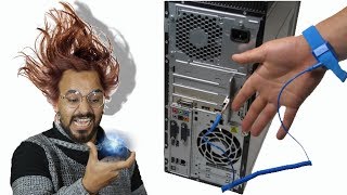 تفريغ الكهرباء الزائدة في الكمبيوتر ☢️ و تجنب الصعقة الكهربائية ⚡ و تلف مكونات الحاسوب