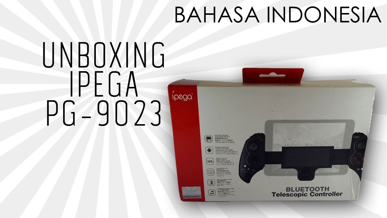 Unboxing & Quick Review Bluetooth Controller IPEGA PG 9023 Bahasa ...