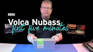 Aan de slag met de Volca Nubass - je eerste vijf minuten