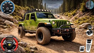 4x4 오프로드 지프 운전 시뮬레이터 3D - SUV 4x4 화물 지프 오프로드 게임 - 안드로이드 게임플레이 #2 screenshot 2
