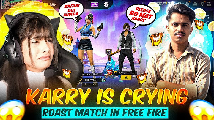 KAAL YT ने  KARRY  को रुलाया 😭 KARRY IS CRYING 💔😭|KAAL KARRY
