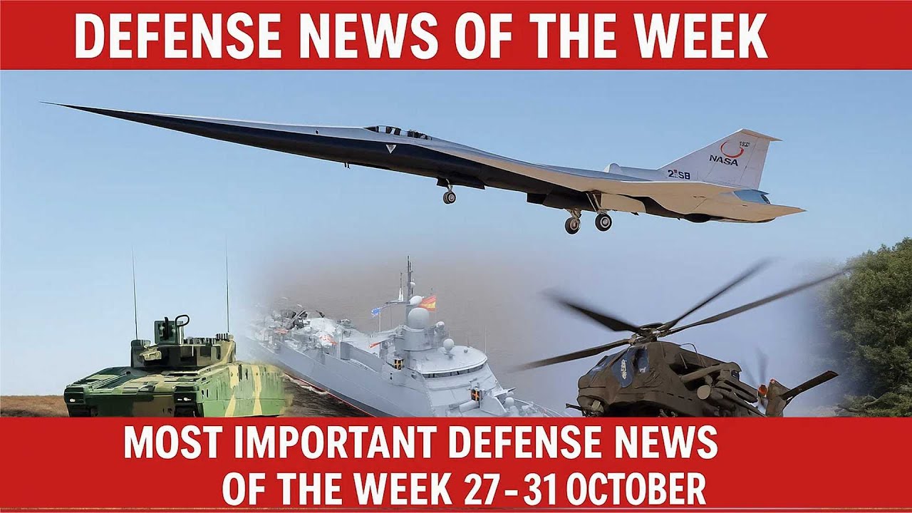 Global Defense Breakthroughs X-59 Supersonic Jet, Ukraine's New