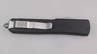 Тугая пружина на Microtech Ultratech. Разборка ножа