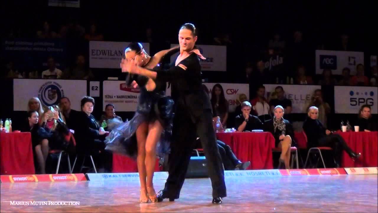 Czech Dance Open 2012 - World Open LAT - solo Rumba - Jevgenijs Suvorovs & Tiina Bazokina
