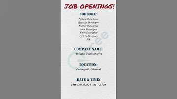 🌟 Mega Walk-In for Freshers | Annular Technologies | Python, Java, React, Flutter & More! 💻