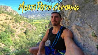 Climbing My First Multi-Pitch In The Alps