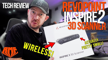 Revopoint INSPIRE 2 Review | 3D-scannen voor het 3D-printen van auto-onderdelen (mobiele kittest!)