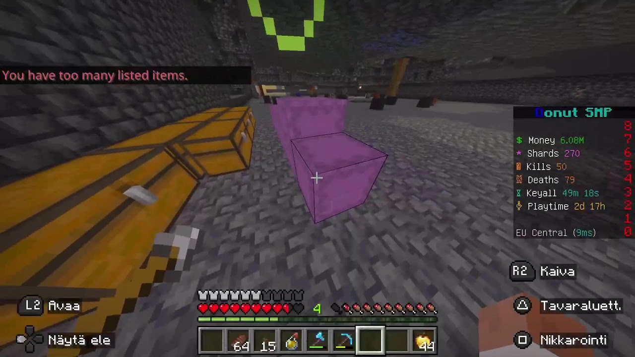 Lahjoituksia Donut SMP?