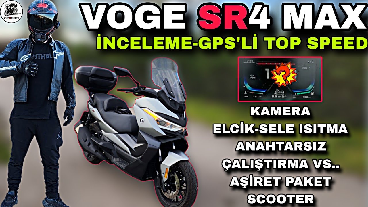 DOPDOLU !.. VOGE SR4 MAX İNCELEME VE TOP SPEED & ARABA GİBİ !.. HERŞEYİ İLE TATMİN EDER Mİ ?