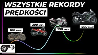 Najszybsze motocykle produkcyjne rok po roku. Czym osiągnięto 200 km/h i jak pobito 400 km/h?