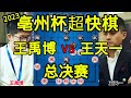 王禹博vs王天一 一波十连胜强势夺冠 2023亳州杯超快棋总决赛【四郎讲棋】