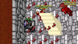 How Hard was to Kill Solo Banshee as 84 EK! (Secura 2005 - Tibia 7.4) Shark of Blood