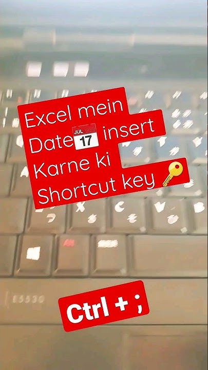 Shortcut Key To Insert Current Date In MS Excel viral shortvideo shortcut-key-to-insert-current-date-in-ms-excel-viral-shortvideo