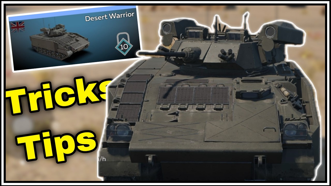 Guide: How to use (Desert Warrior) like a pro (; | war thunder mobile