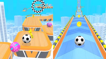 Sky Rolling Balls Gameplay All Levels Walkthrough Android ios