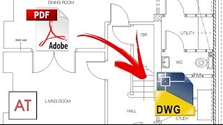 Convert PDF to CAD - DWG DXF AutoCAD screenshot 3