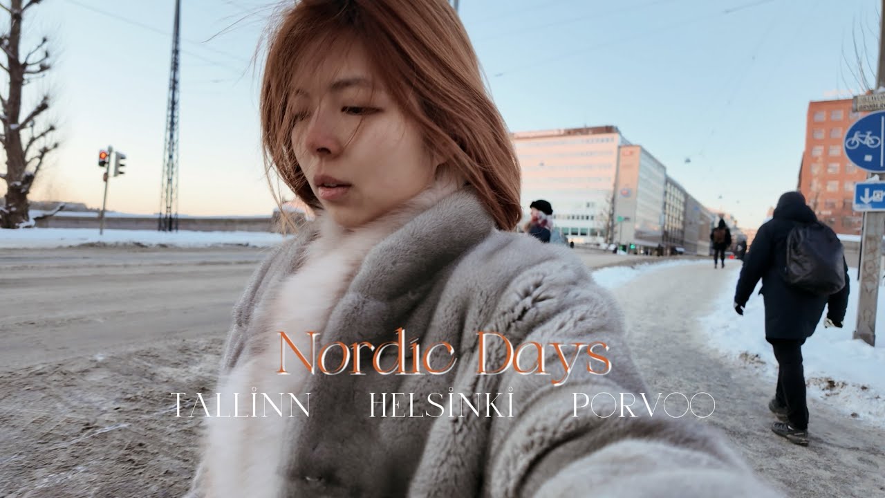 Nordic Days: Helsinki, Tallinn & Porvoo Winter Travel Vlog | Finland & Estonia with a Local Friend