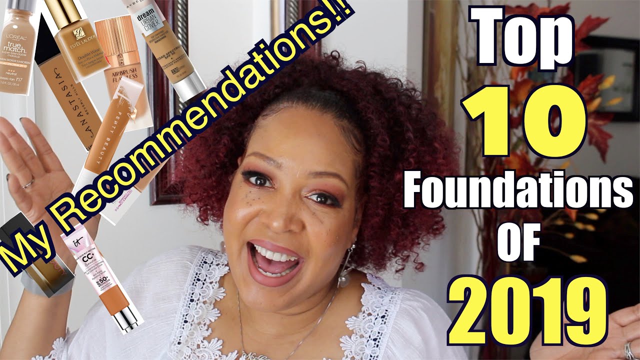 Top 10 Foundations Of 2019 For DRY Mature Skin | Recommendations ...
