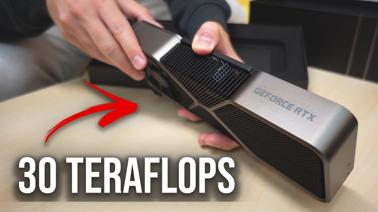 30 TERAFLOPS!? | Unboxing da INCRÍVEL NVIDIA Geforce RTX 3080