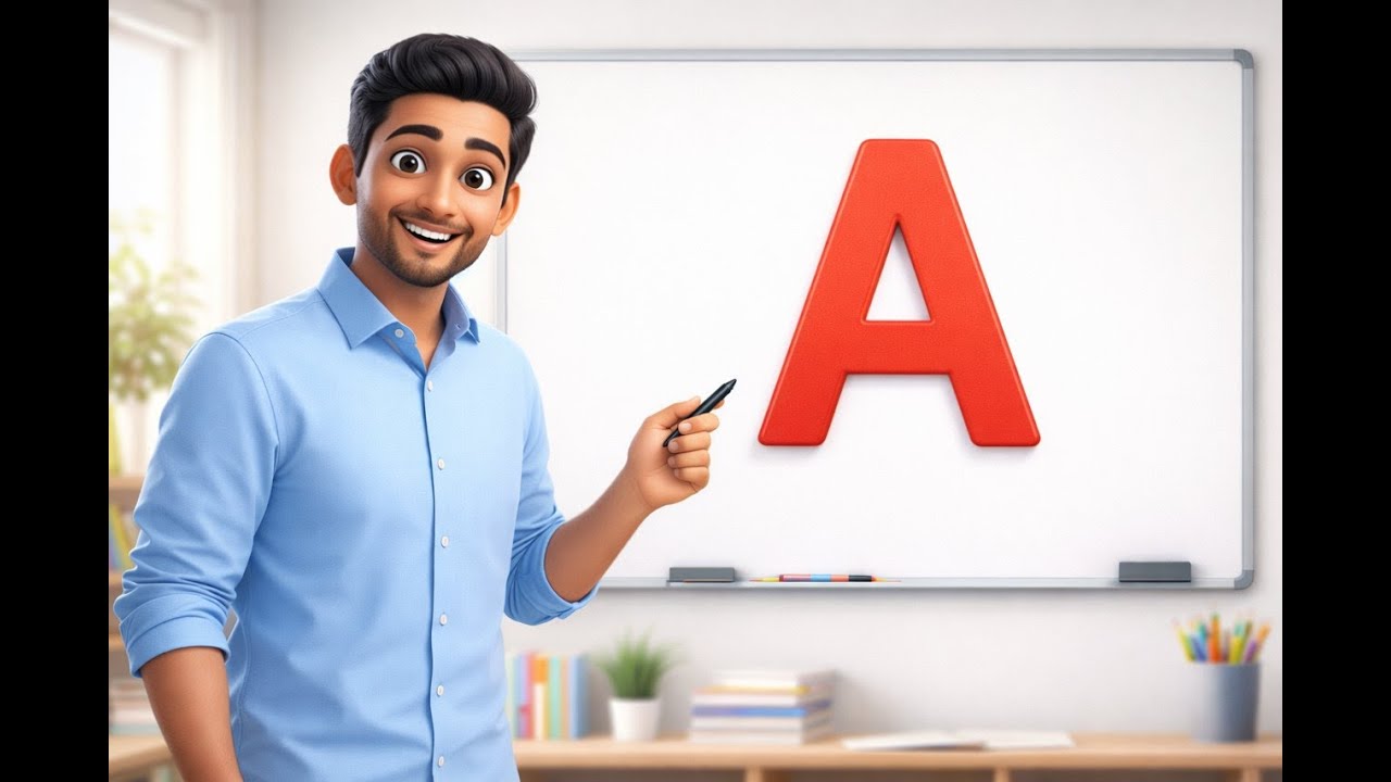 Read Right – Day 1 | Letter A Reading | English Reading in Hindi + English 