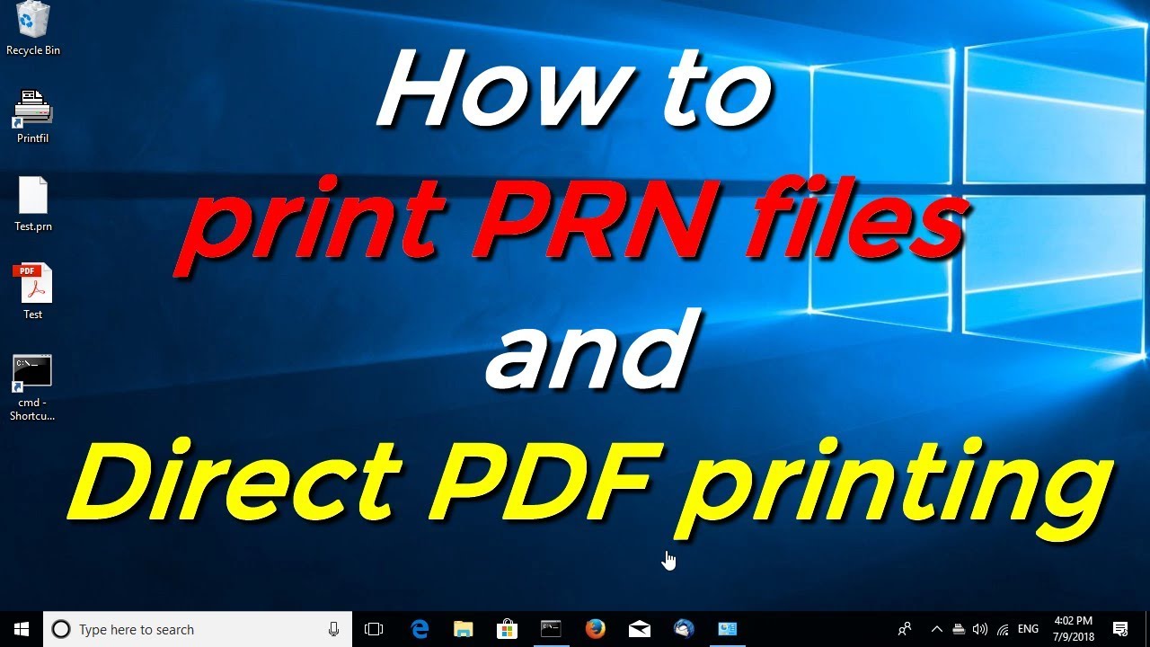 PRN File - What is .prn File and How to Open It?